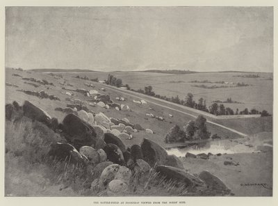Le champ de bataille à Doornkop vu du côté des Boers - Charles Auguste Loye